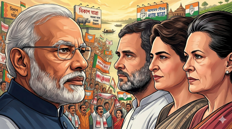 PM Modi Calls Gandhi Family ‘Real Land ATM’, Launches Sharp Attack on Congress