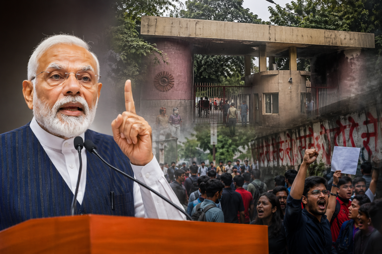 PM Modi Criticizes Campus Climate at Jadavpur University, Raises Concerns Over “Anti-National Activities”