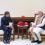 West Bengal Governor R. N. Ravi Meets PM Narendra Modi in New Delhi