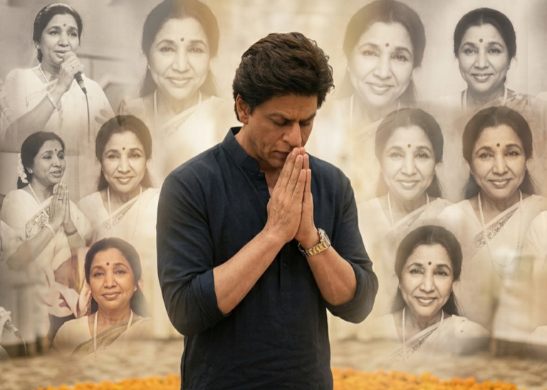 Shah Rukh Khan Mourns Asha Bhosle’s Demise: “Her Voice Will Resonate for Centuries”