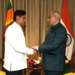 Sri Lanka Opposition Leader Sajith Premadasa Meets India’s VP C. P. Radhakrishnan in Colombo