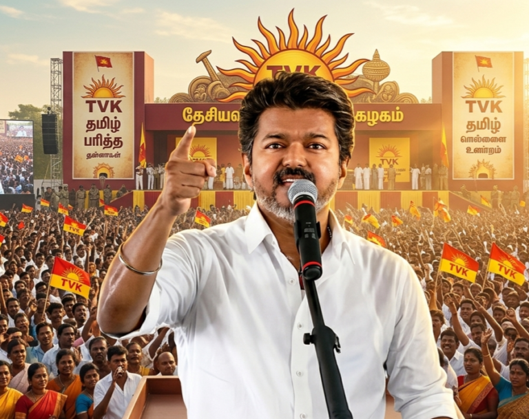 “History Is Turning Back”: Vijay Urges TVK Cadres to Intensify Ground Campaign Ahead of Tamil Nadu Polls