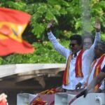 Vijay Campaigns for TVK Candidate N. Anand in T. Nagar, Chennai