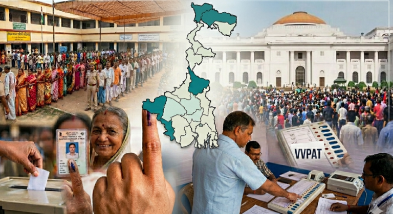 West Bengal Assembly Elections 2026: Phase 1 Records Blockbuster 91.46% Voter Turnout