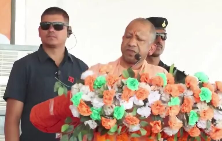 Yogi Adityanath in Bengal: “State Pushed to Poverty by Congress, Left, TMC”