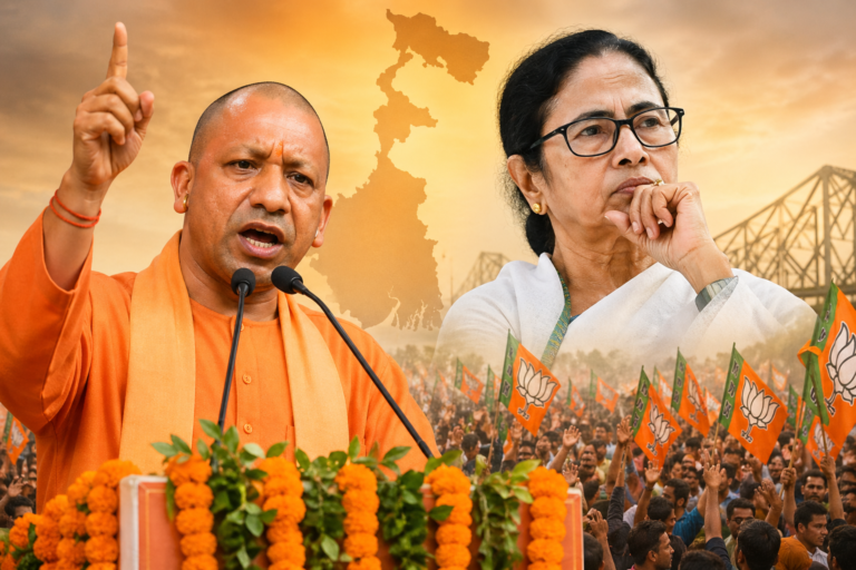 “Mamata Didi, The Game Is Over”: Yogi Adityanath’s Sharp Attack in Bengal Rally