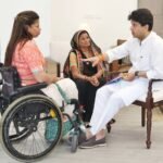 Scindia Meets Para Athlete Pooja Ojha, Applauds Her Inspiring Journey