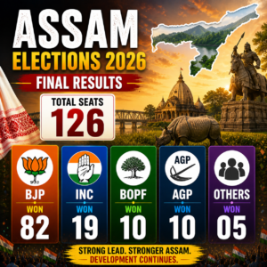 Election 2026 Results: State-wise Tally Across Bengal, Tamil Nadu, Kerala, Assam & Puducherry