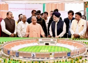 Gorakhpur Set for Major Sports Boost: Foundation Stone Laid for 30,000-Seater International Cricket Stadium