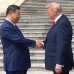 Donald Trump Meets Xi Jinping at Beijing’s Great Hall of the People