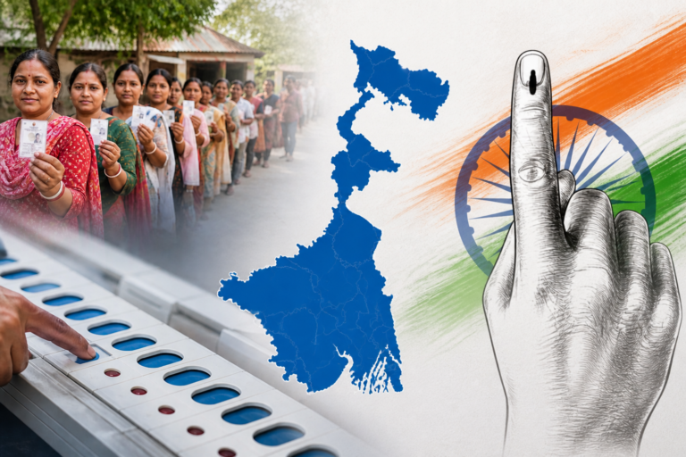 West Bengal Re-Poll Sees 90% Turnout in South 24 Parganas; Vote Counting Across 5 States on Monday
