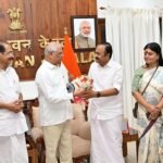 Kerala CM-Designate V.D. Satheesan Meets Governor Arlekar at Lok Bhavan