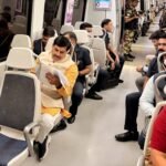 MP CM Mohan Yadav Takes Delhi Metro Following PM Modi’s Appeal for Public Transport Use