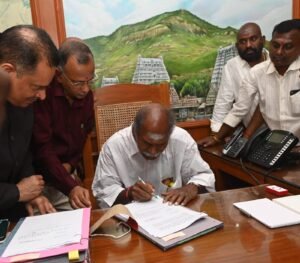 N. Rangasamy Sworn In as Puducherry Chief Minister for Record Fifth Term