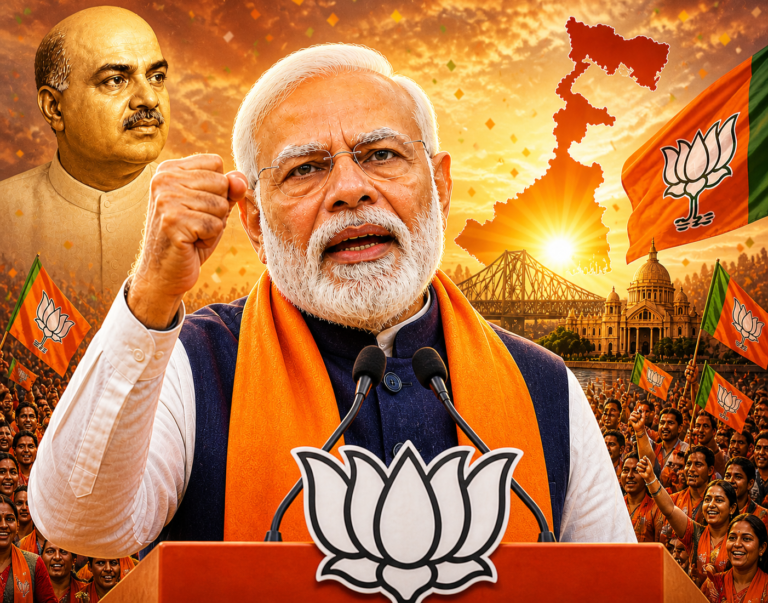 ‘Dr Mukherjee’s Vision Fulfilled’: PM Modi on BJP’s Bengal Victory
