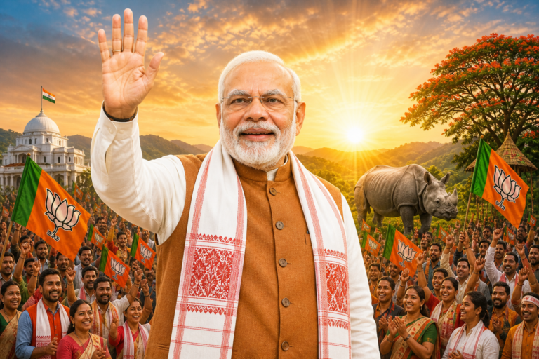 PM Narendra Modi Hails BJP-NDA Victory in Assam, Calls It Strong Mandate for Development