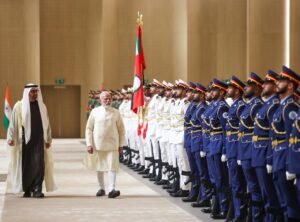 PM Modi Receives Warm Welcome in Abu Dhabi, Set to Strengthen India-UAE Strategic Partnership