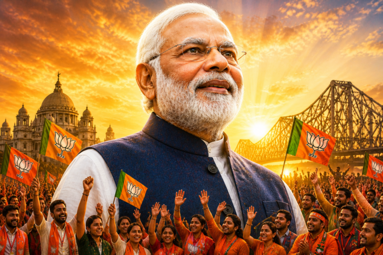 PM Narendra Modi Credits BJP Karyakartas for Historic Victory in West Bengal