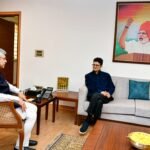 Prasoon Joshi Meets Union Minister Following Appointment as Prasar Bharati Chairman