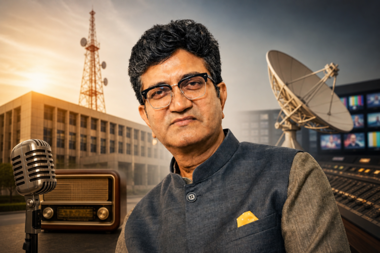 Prasoon Joshi Appointed Chairman of Prasar Bharati; Govt Eyes Creative Transformation