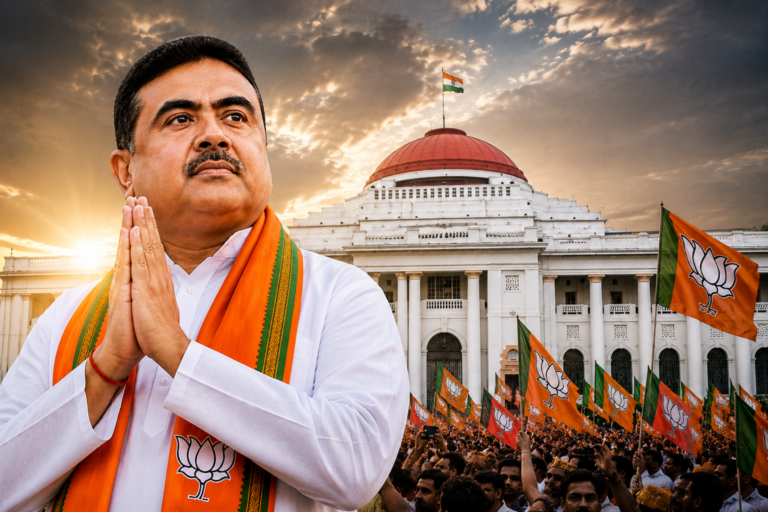 Suvendu Adhikari Elected BJP Legislature Party Leader in Bengal, Set to Become First BJP Chief Minister